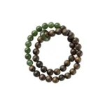 "Only This Turquoise" Hetian Jade, Ebony, Phoebe Zhennan Bracelet, Jasper, Sinkwood, Natural Yang Green